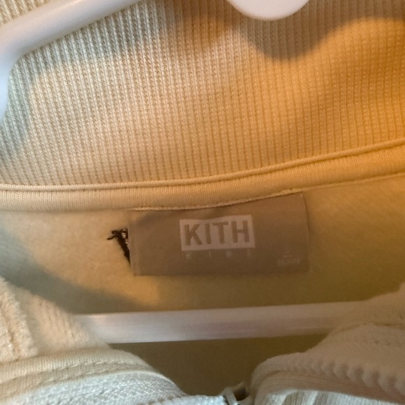 Kith Cream Ribbed Sweatshirt - Picture 3 of 3